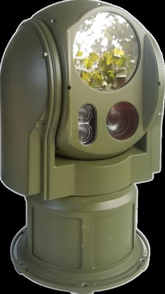 IP67 Stable Multi-Sensor EO/IR Tracking System With 17μM IR Camera