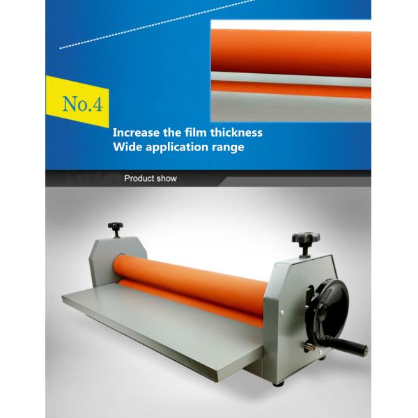 Machine de laminage manuelle pour 750 mm de vinyle et de verre photo