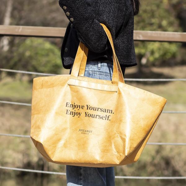 Tyvek And Kraft Paper Tote Bag, Large Size With Long Strap, Washable Eco Friendly Bag For Home, Office, Travel Tote Bag Women’s Kraft Paper Work Handbags Purses with Top Handle