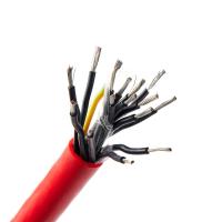 La goma de silicona protegida base multi del cable del sensor aisló forrado