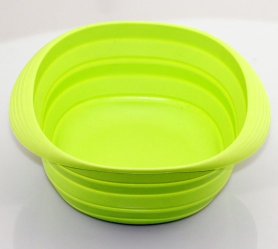 OEM FDA/LFGB Silicone Kitchenware Silicone Folding Bowl SK-080
