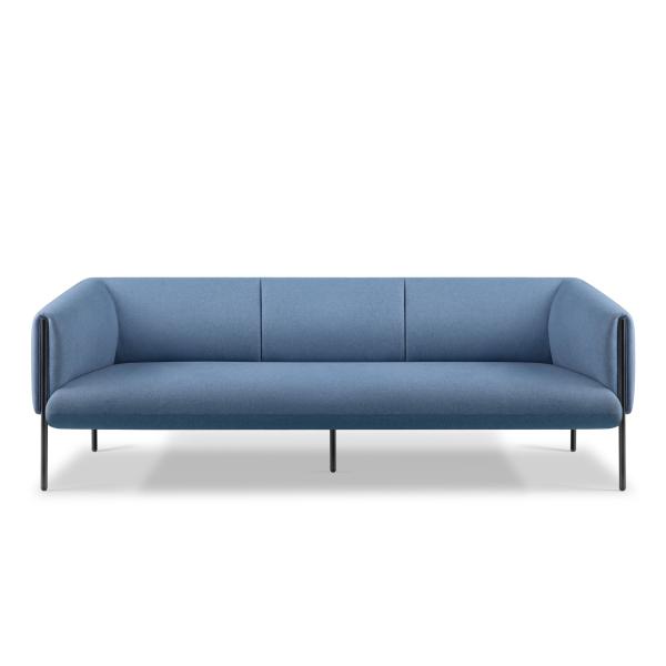 GRANDEUR Modern Office Sofa Minimalist Design Sturdy Frame Customizable Color