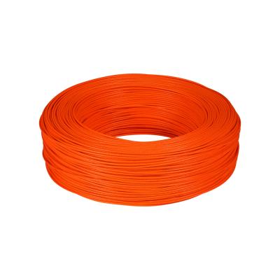 Yellow UL3075 10 AWG 600v Wire , Fibreglass Insulated Cable FT-2 Heat Resistance