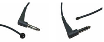Surgical 700 Series Esophageal Temperature Probe Angle Connector Black Wire