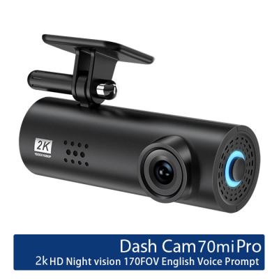 70mai WiFi 2k Full HD Dashboard Mounted Dash Cam Driving Recorder