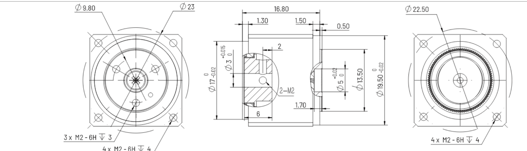 CSF5 Mini Harmonic Reducer