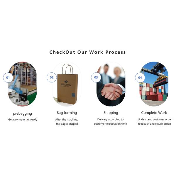 Sacs de livraison de nourriture en papier kraft brun recyclables Sacs d'emballage alimentaire imprimés sur mesure