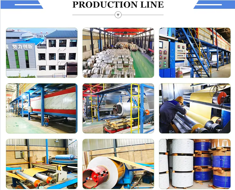 High Strength Color Coated Aluminum Coil Stock 1250mm Lightweight