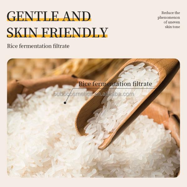 Face Wash Facial Cleanser Whitening Face Wash With Rice Extract for Oily Dry Skin