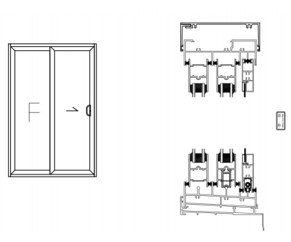 Industrial Sliding Door And Window Waterproof Customized For Extreme Width Openings