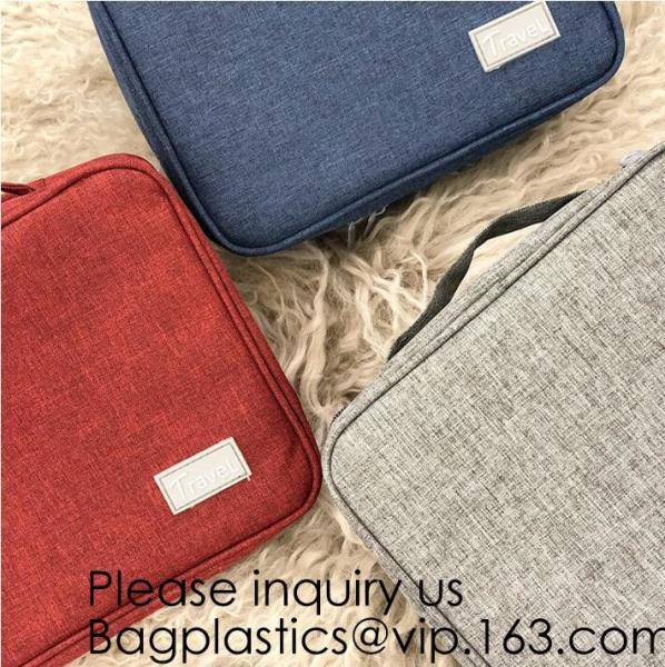 Canvas Toiletry Pouch Travel Makeup Bag Cosmetic Bag,toiletry bag travel makeup storage bag makeup bag wholesale