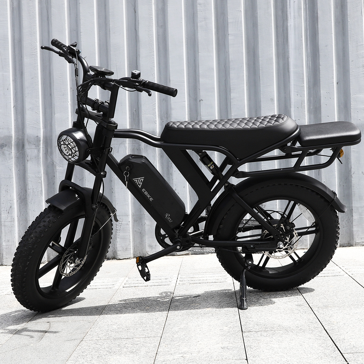 EU US Stock Electric Bicycle Mountain Road Ebike 48V 15Ah 750W V8 4.0 Fat Tire Hydraulic Brake Ebike Electric Cruiser Bike