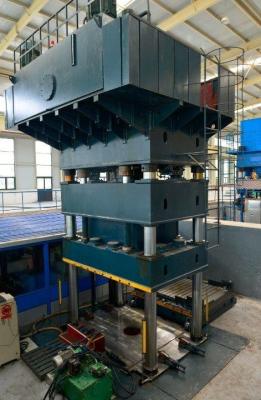 500 Ton Double Action Hydraulic Drawing Press Machine Straight Sided Frame