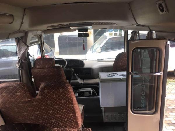 27 Seats Toyota Used Coaster Bus 1HZ Engine Diesel Fuel 2010 Year 6990x2025x2585mm