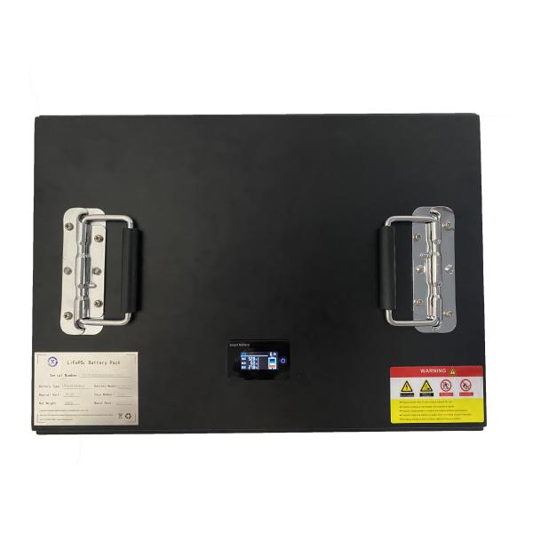 Торговая тачка Lifepo4 48v батарея 50-200AH с 100A умный BMS