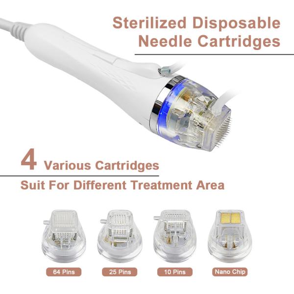 Portable RF Microneedling Cartridges 0.3mm Thickness Microneedling Pen Cartridges