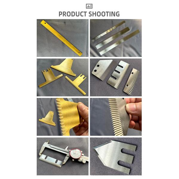 Customized Metal Cutting Blade Automatic Packing Machine Cutting Blade