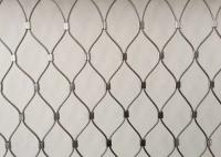 Stainless Steel Rope Wire Mesh 3.0mm 3.2mm PVDF Coated Safety Net