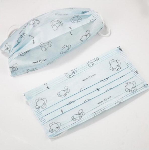 Pink Face Mask Earloop 3 Ply Disposable Dust Masks Low Breathing Resistance