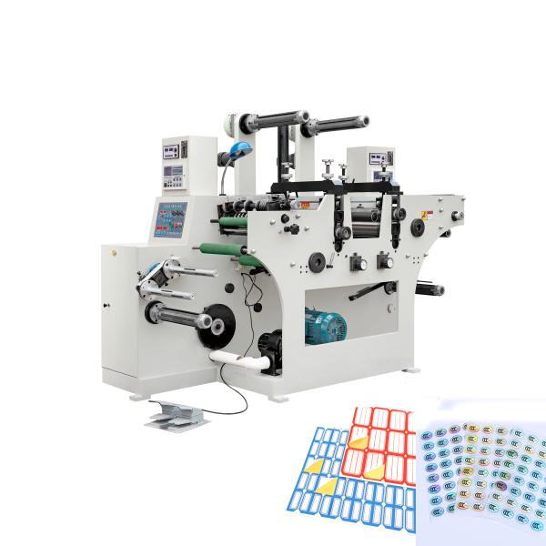 220V Turret Rotary Die Cut Machine With Slitting Function