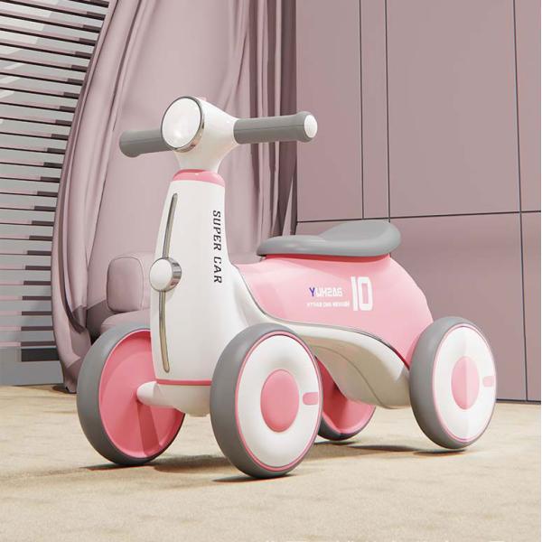 Car Style Scooter Walker Sliding Balanced Car Customized Kids Gift for Boys and Girls