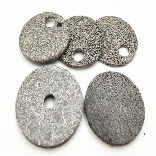 Wire Mesh Sintered Fiber Felt Mass Stock ISO9001 For Hot Gas Filtration