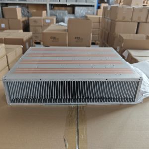 High Density Skived Fin Air Cooled Heat Sink for High Power Semiconductor