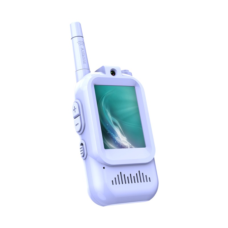 MIni Portable Children Walkie Talkie for Kids 2 Pack in Set with 2 Inch Screen Video Intercom Photo Game Music As Christmas Gift