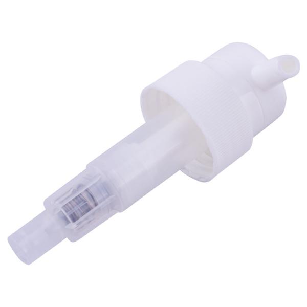 PP Material Plastic Lotion Pump Ribbed Smooth 2cc Body Cream Dispenser