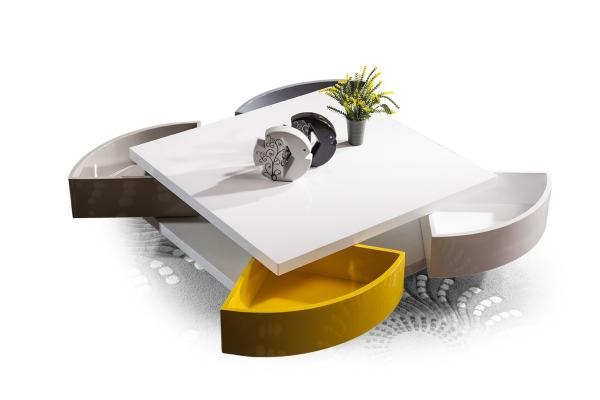 Modern living room multi-function coffee table