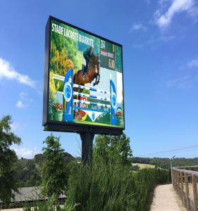 320*160mm conduziu o quadro de avisos exterior da tevê, painéis de exposição