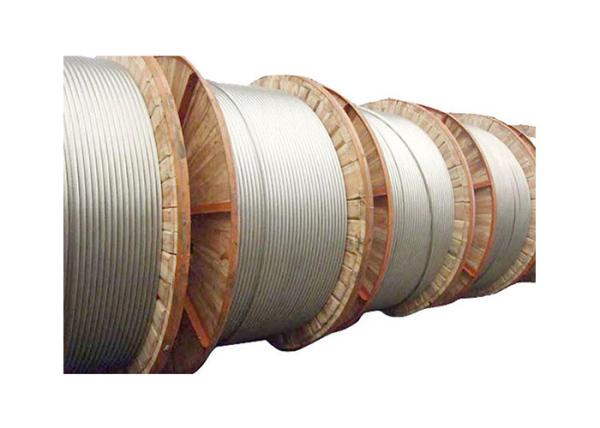 Silver Aerial 1KV 35KV Aluminum Conductor Alloy Reinforced