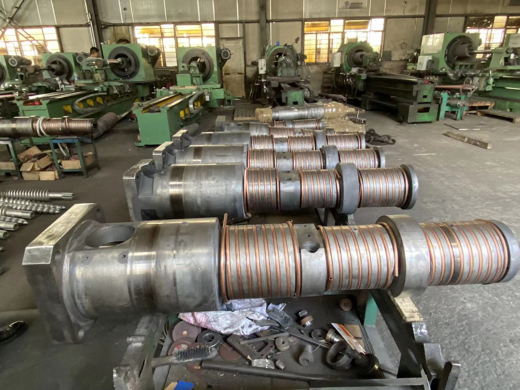 65/132 конических двойных бочонков винта для трубы профиля WPC Spc трубы PVC