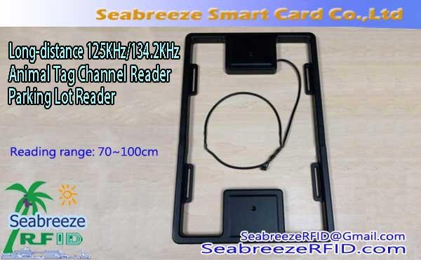 Long-distance 125KHz/134.2KHz Animal Tag Channel Reader, Parking Lot Reader