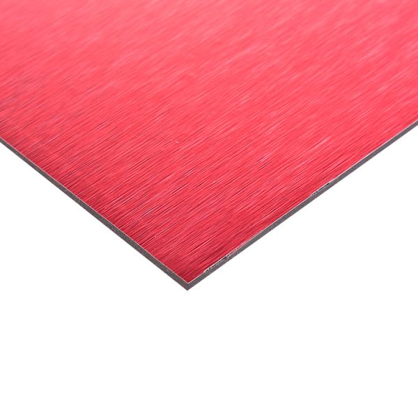 1220mm escovou o impacto composto de alumínio do painel resistente à corrosão