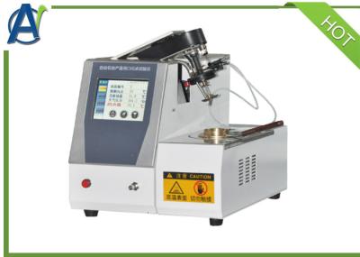 Instrumento fechado ASTM D93 do teste do ponto de inflamação do copo das martas totalmente automático de Pensky