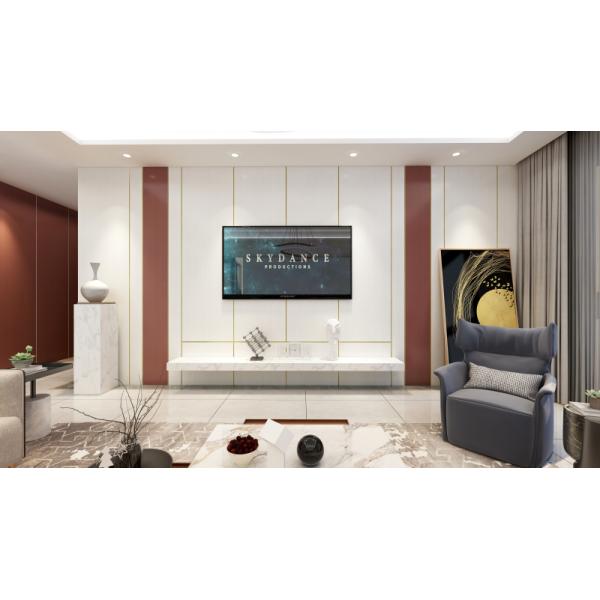 Высококачественная белая мраморная панель 600x9 мм Ламинированная панель Wpc водонепроницаемая