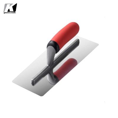 Sturdy Antiwear Stainless Plastering Trowel , Ergonomic Handle Polished Plaster Tools