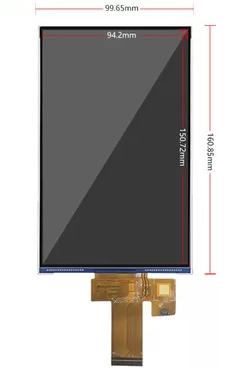Module d'affichage LCD haute définition haute luminosité 800 x 1280