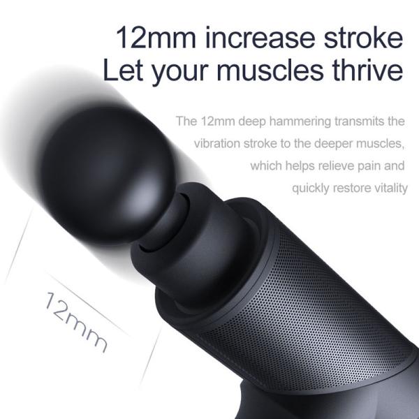 Hand held portable wireless sports fascia muscle mini electric percussion massagers gun