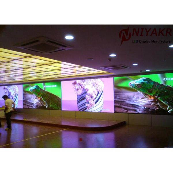 HD Video P2.5 RGB Indoor LED Display Screen Advertising With Mean Well Power