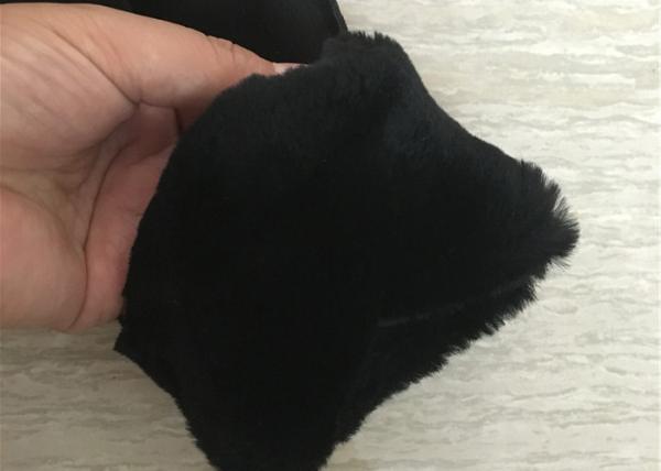 GV genuíno macio super BV dos mitenes do Shearling do couro da camurça da pele de carneiro