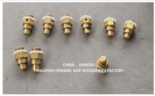 Vent Self Closing Valves for Sounding Pipe DN6, Spring loaded self closing vent valve Valve Body Material Bronze/brass