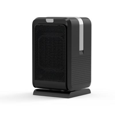 Princípios 1500W Heater Black With Adjustable Thermostat cerâmica de oscilação