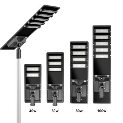 60watt Integrated Solar Street Light With Aluminum Alloy Height 6 To 8m