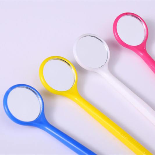 Disposable Mouth Mirror Orthodontic Medical Saliva Suction Dental Mouth Mirror With Handles