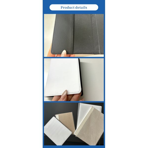 Promotion Sublimation Notebook A5/A6 Glossy/Matte PU Leather Custom Logo Personalized Notebooks for Student Gifts