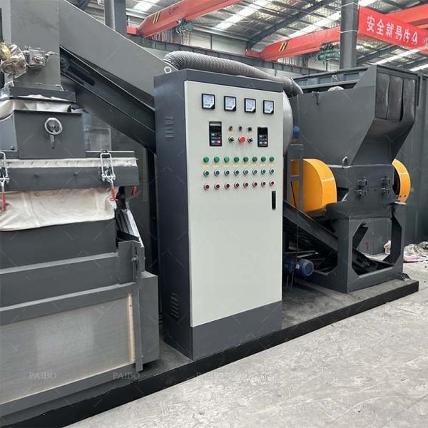 Scrap Copper Wire Granulator Recycling Machines with 3000KG Weight