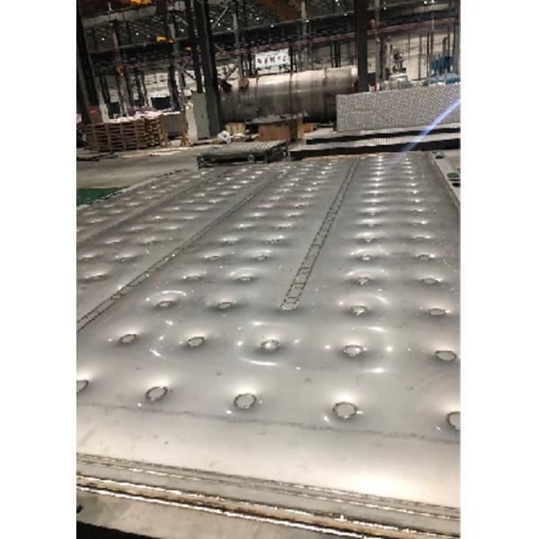 Плита димпла нержавеющей стали никеля белая для бака для хранения