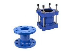 Adaptador do acoplamento de flange do ferro fundido de ISO2531 K9 DN40